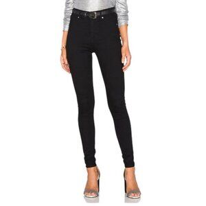Cheap Monday Women's High Spray Black Stretch Skinny Jeans US XS